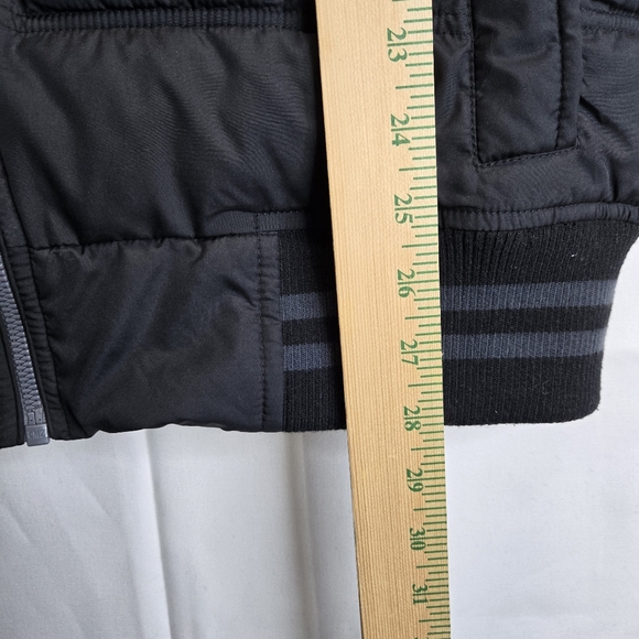 Michael Kors Travel Engineered Black Puffer Coat Jacket Mens size Large - Picture 12 of 15